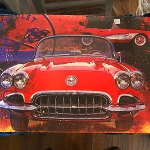 Old School Tin Car Decals